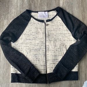 Dolan mixed material sweater